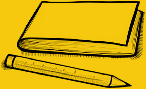 Book and pen